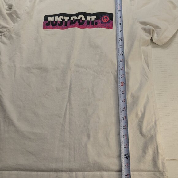 Nike just of it mens white tee size small - Picture 3 of 6
